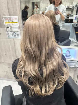 ロング ボブ/ブリーチなし艶 カラー🫧sHOMaのヘアスタイル