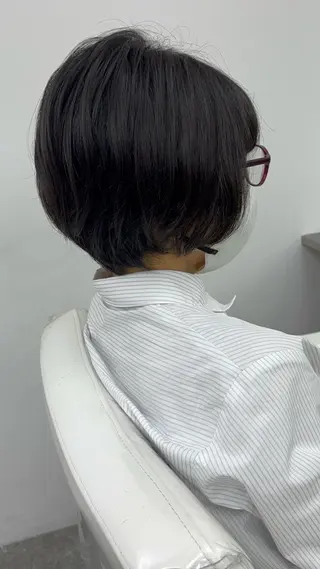 ショート 🪽men’sカット 🪽パーマ🪽丸田のヘアスタイル