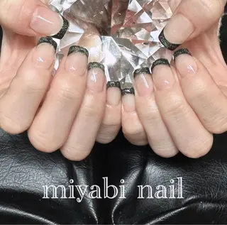ネイル miyabi nail 桂川駅近くのネイルデザイン