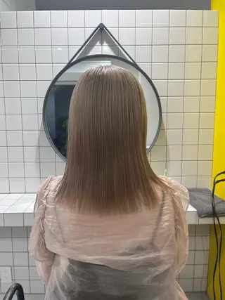 ミディアム カラー トレンドヘア◎ 店長 清原佑太のヘアスタイル