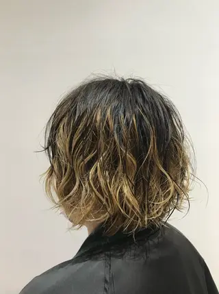 ショート パーマ ♡オシャ髪♡AI ✂️newi町田のヘアスタイル