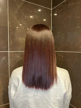 セミロング 黒田 愛梨のヘアスタイル