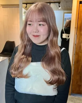 ロング 暖色カラー/レイヤー カット☁️MEI☁️のヘアスタイル