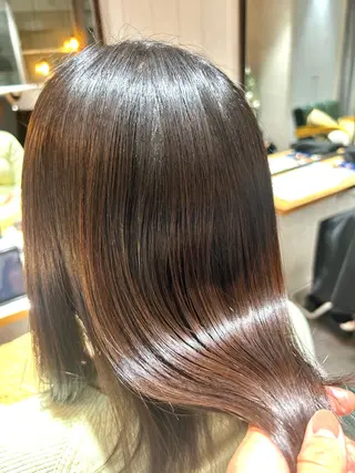 ロング 茅ヶ崎/縮毛矯正/ ソノカのヘアスタイル