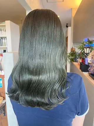 ロング カラー Salon de  COCO所属・Yuka /ツヤカラー✨のヘアスタイル