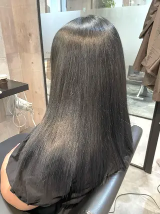 ロング カラー 👑髪質改善カラー 中垣斗希のヘアスタイル