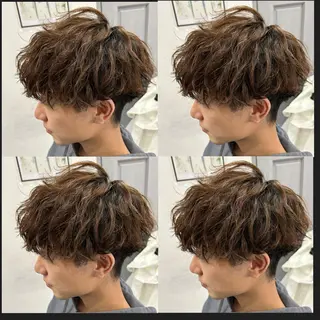 ショート 🔥メンズパーマ 特化 渡辺一翔のヘアスタイル