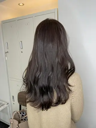 ミディアム カラー パーマ ヘアアレンジ ヘアケア特化型サロン newi 梅田のヘアスタイル