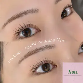 マツエク・マツパ eyelash ×  eyebrow salon Non.所属・Non. NANASEのマツエク・マツパデザイン