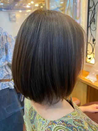 ショート カラー パーマ ヘアアレンジ メンズ キッズ ネイル マツエク・マツパ 🌈髪質改善・美髪矯 正・平野瀬乃🌈のヘアスタイル