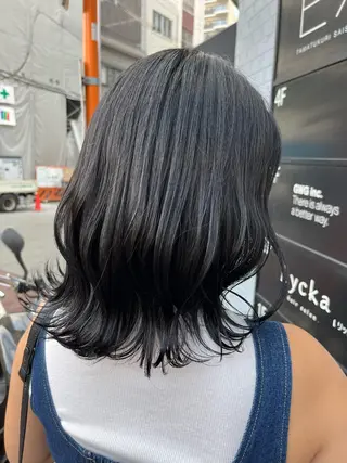 セミロング 藤倉なつみ /玉造のヘアスタイル