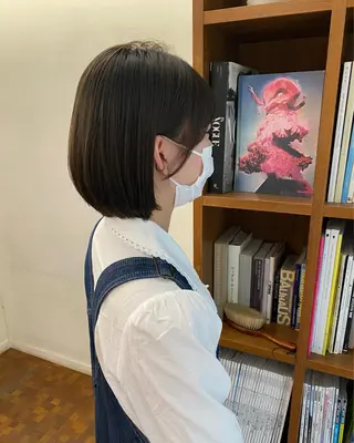 ショート カラー パーマ Paddle所属・似合わせレイヤー/ ニュアンスパーマ高倉のヘアスタイル