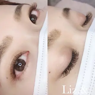 マツエク・マツパ eyelash Liz.&(つぼい)のマツエク・マツパデザイン