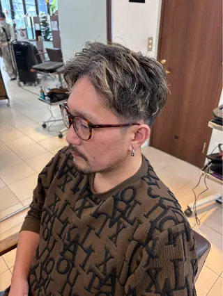 メンズ 富澤あゆみ/髪質改善 /レイヤーカットのヘアスタイル