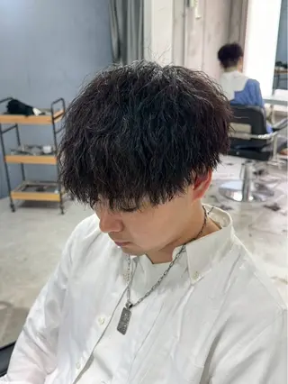 メンズ 布施メンズ特化美容師 秋山 涼のヘアスタイル