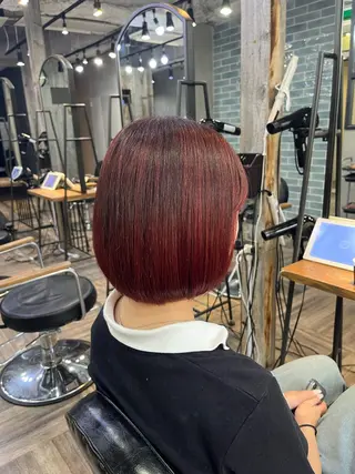 ミディアム 村本 優依のヘアスタイル