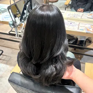 セミロング レイヤー/nail COCOROのヘアスタイル