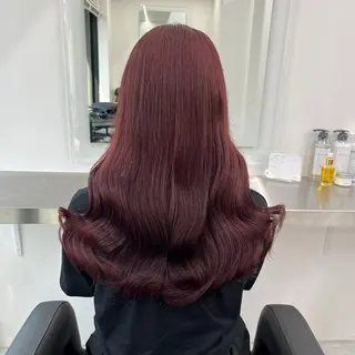 ロング カラー ヘアアレンジ 🫧🎀うる艶暖色 🏹Nanako🎀のヘアスタイル