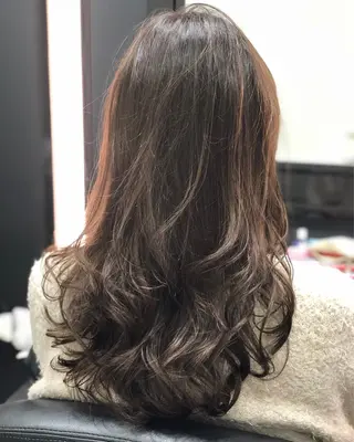 ロング 高橋 陸のヘアスタイル