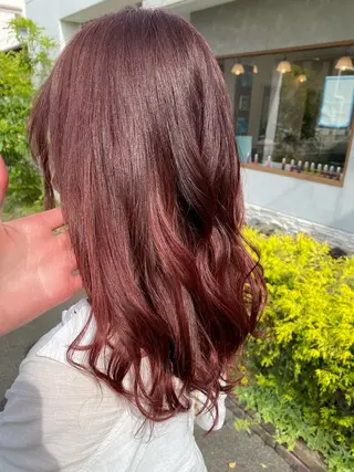 カラー SALOWIN栄 高須大貴のヘアスタイル