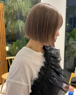 ショート 🍑透明感hair ・NENE🍑のヘアスタイル