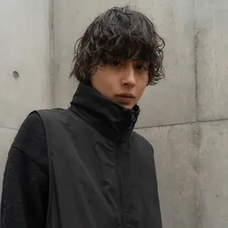 メンズ MAI🦎 無造作パーマ メンズのヘアスタイル