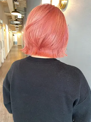 ショート カラー 似合わせカラーパーマ 🌿kitin米川のヘアスタイル