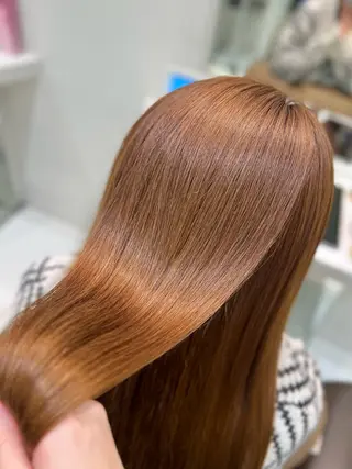 ロング Yuka/Aujua ソムリエ/髪質改善のヘアスタイル