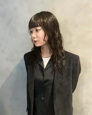 ロング パーマ maki @pullnocのヘアスタイル