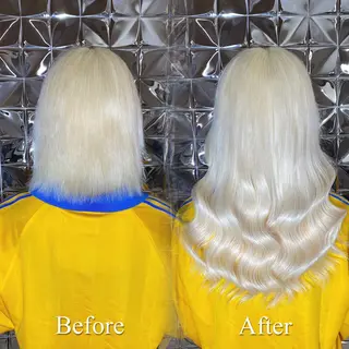 セミロング ラブスタシー Lilyのヘアスタイル