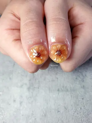 ネイル 3dパーツ/流行り 👧shushu❤️のネイルデザイン