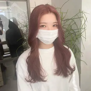 ロング カラー 🩵ブリーチカラー 🐈MIORI🩵のヘアスタイル