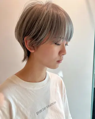 ショート 林 飛夕也のヘアスタイル