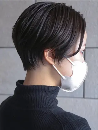 ショート レディースパーマ モデル募集RIKOのヘアスタイル