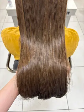 ロング ✨️髪質改善✨️ツヤ カラー✨️竹脇美奈のヘアスタイル