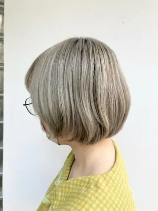 ショート fumikaブリーチ /デザインのヘアスタイル