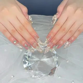 ネイル ハイビスカス ネイルサロンのネイルデザイン