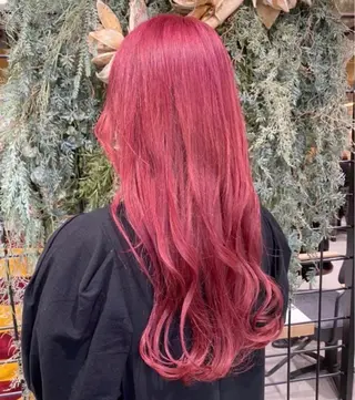 ロング カラー ハイトーンレイヤー 吉祥寺/nana🎀のヘアスタイル