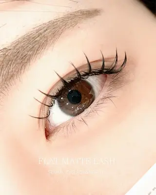 マツエク・マツパ SEURA. KISAのマツエク・マツパデザイン