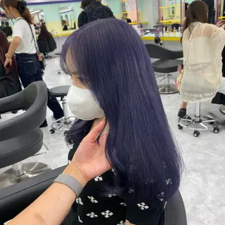 セミロング カラー ヘアアレンジ mai🍑暖色カラー /レイヤー💖のヘアスタイル