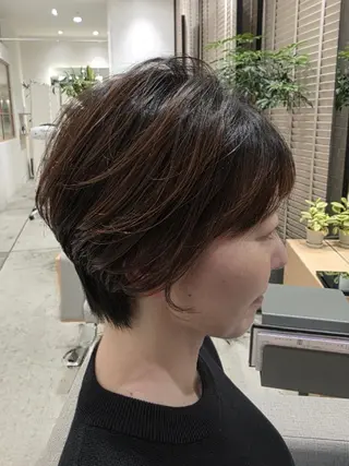 ショート ✂髪質改善ストレート NO.1 深澤 颯斗のヘアスタイル