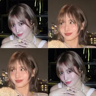 ロング カラー ワンカールで盛れる レイヤー🎀Macoのヘアスタイル