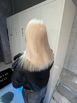 カラー 立川ハイトーン💫 Minoriのヘアスタイル