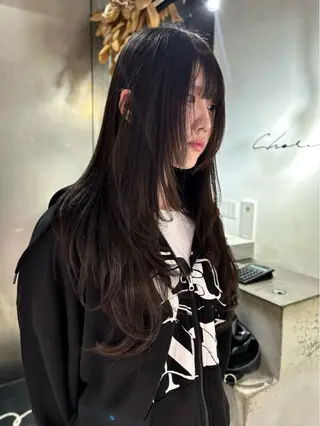 ロング ayano/天神 ハイトーン/ブリーチのヘアスタイル