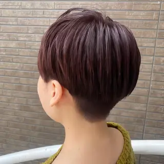 ショート カラー メンズカット/パーマ 👟黒田紗名👟のヘアスタイル