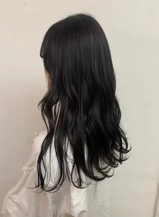 ロング カラー ヘアアレンジ 🍑明石 桃🍑のヘアスタイル