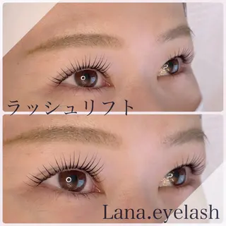マツエク・マツパ Lana. *・eye&browのマツエク・マツパデザイン