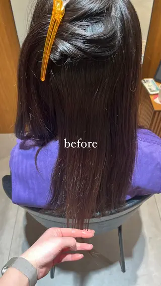 ミディアム ブリーチモデル募集中 /表参道/うららのヘアスタイル