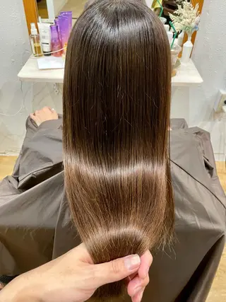 ロング カラー ヘアアレンジ 美髪矯正/髪質改善 レガロ堺市伏尾/松田のヘアスタイル