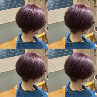 ショート ✨縮毛矯正✖︎顔周り レイヤー✨ナカムラのヘアスタイル